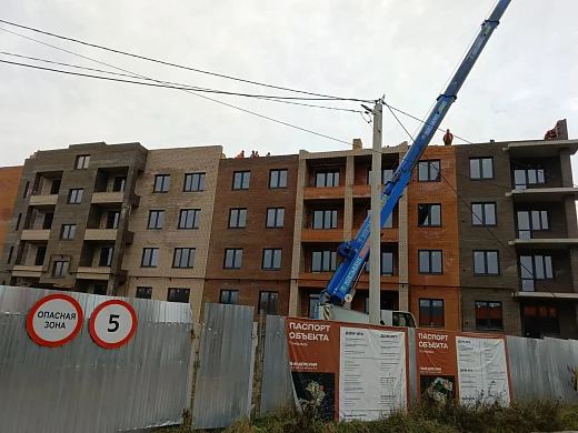 После вмешательства прокуратуры в Иванове возобновили строительство домов на Дальней Балинской